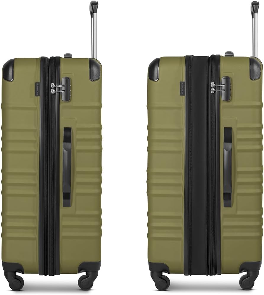 WENGER Check-in Koffer für Damen und Herren | grosser XL Trolley 51 x 30 x 75 cm aus hochwertigem, s