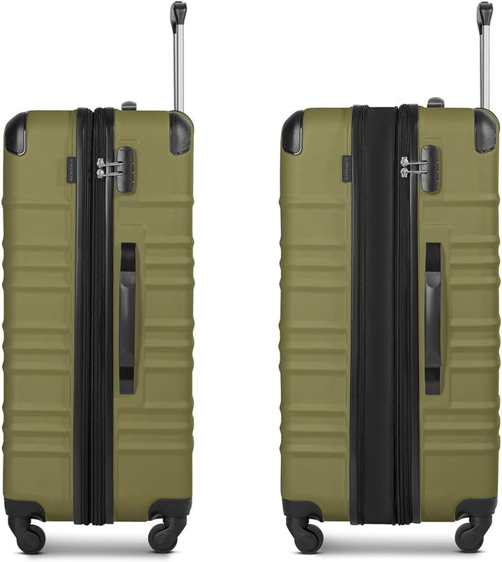 WENGER Check-in Koffer für Damen und Herren | grosser XL Trolley 51 x 30 x 75 cm aus hochwertigem, s