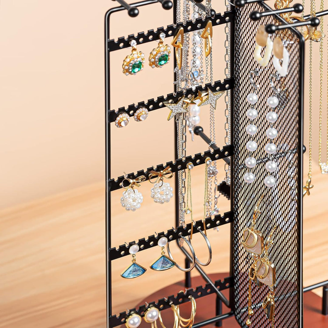 ProCase Schmuckständer Drehbarer Schmuckhalter Schmuckbaum Schmuckstander Jewelry Stand für Ohrring