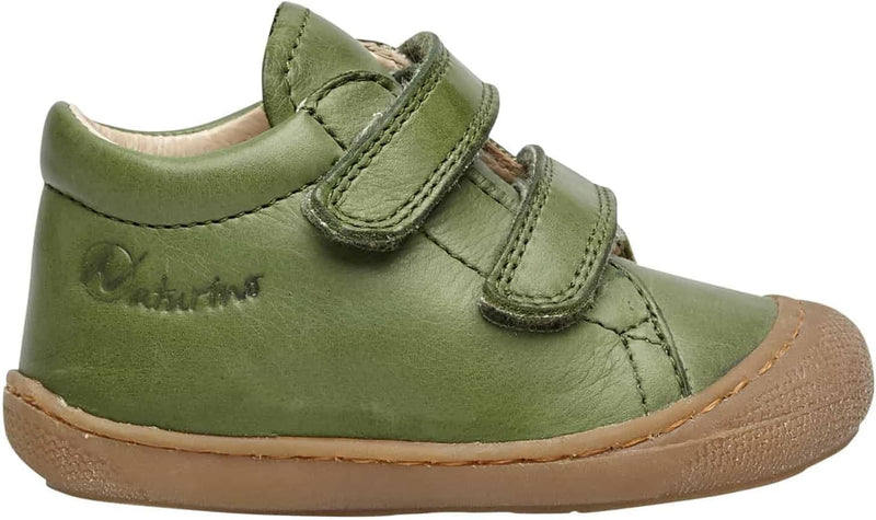 Naturino Cocoon-Lauflernschuhe aus Nappaleder, grün 20