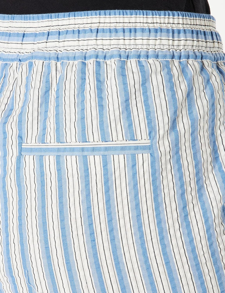 PART TWO Damen Prikkepw Pa Pants Easy Fit Hose 38 Riviera Stripe, 38 Riviera Stripe