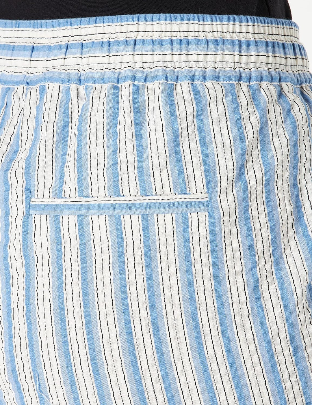 PART TWO Damen Prikkepw Pa Pants Easy Fit Hose 44 Riviera Stripe, 44 Riviera Stripe