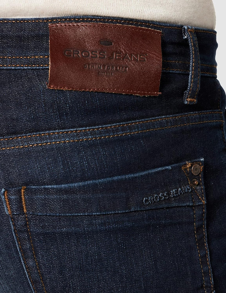 Cross Jeans Herren Relaxed Jeanshose New Antonio 33W / 30L Blau (Deep Blue 089), 33W / 30L Blau (Dee