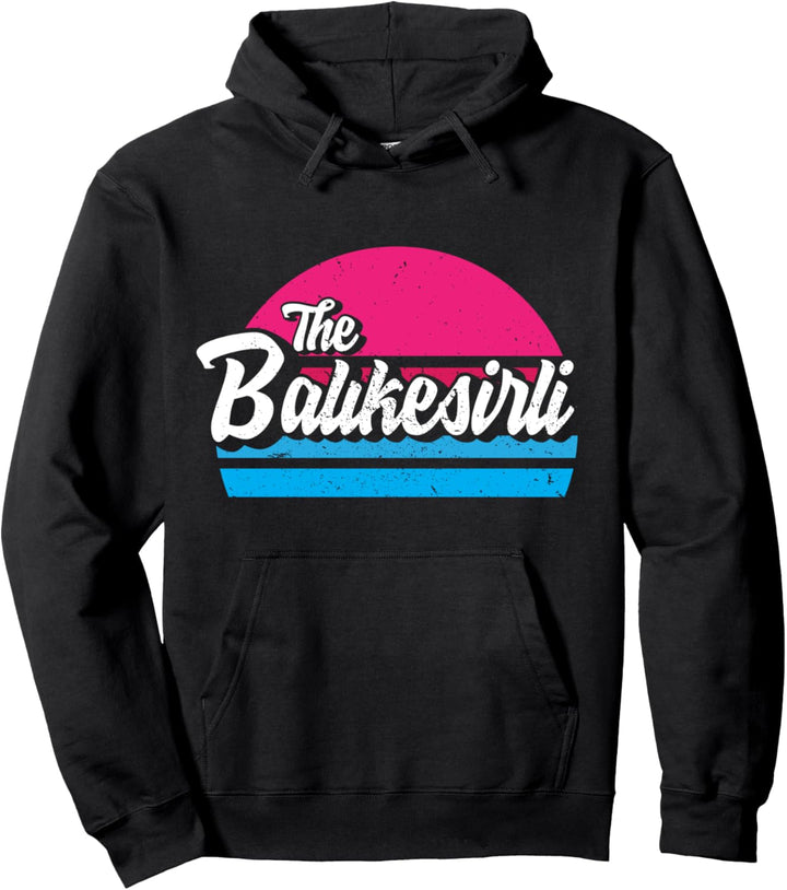 Balikesir 10 Memleket Türkei Retro Geschenkidee Pullover Hoodie