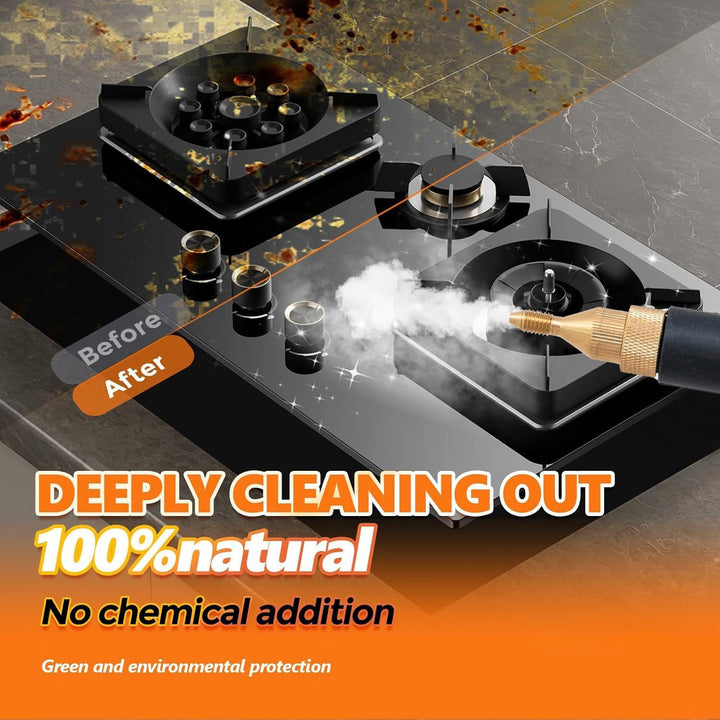 OUTIGO Dampfreiniger Tragbarer, Hochtemperatur Reinigungsmaschine für Küche, 2000w, Eliminates Greas