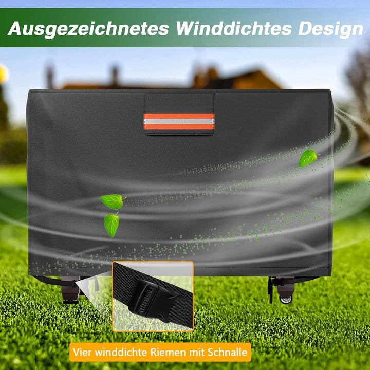 EVRBUL Tischwagen-Abdeckung, 137 cm (54’’) Aussengrill-Vorbereitungstischabdeckung passend für Keter