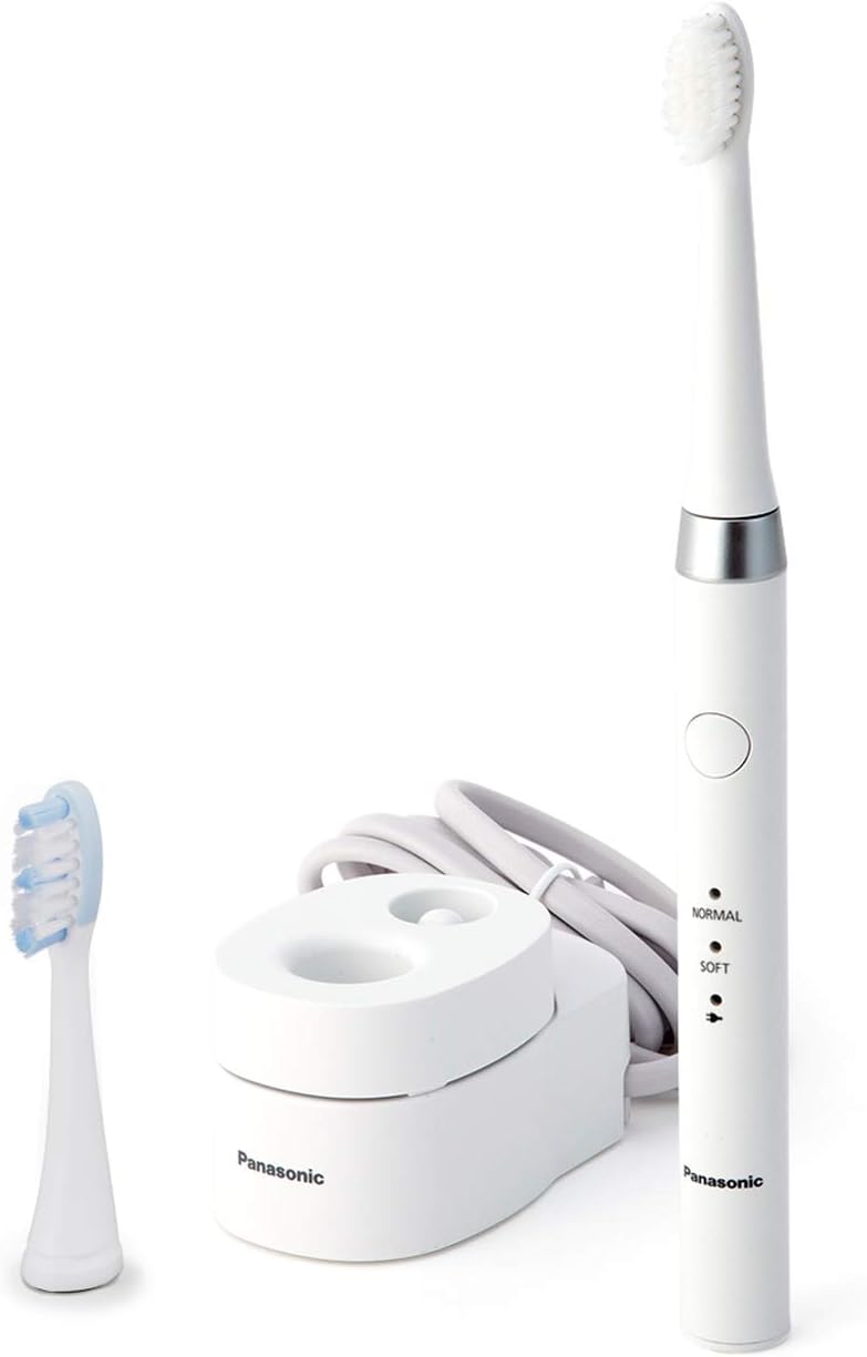 Panasonic Schallzahnbürste EW-DM81 mit Soft-Start-Funktion & Panasonic EW0911 Ersatzbürsten, 2er Pac