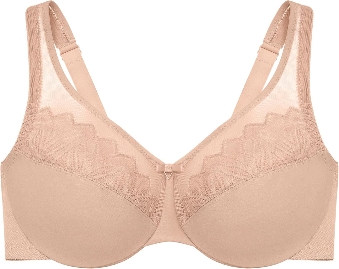 Glamorise Damen Plunge Bra 90F Haut, 90F Haut