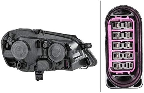 HELLA 1EE 247 019-171 FF/Halogen-Hauptscheinwerfer - links - für u.a. VW Polo (9N_), Links