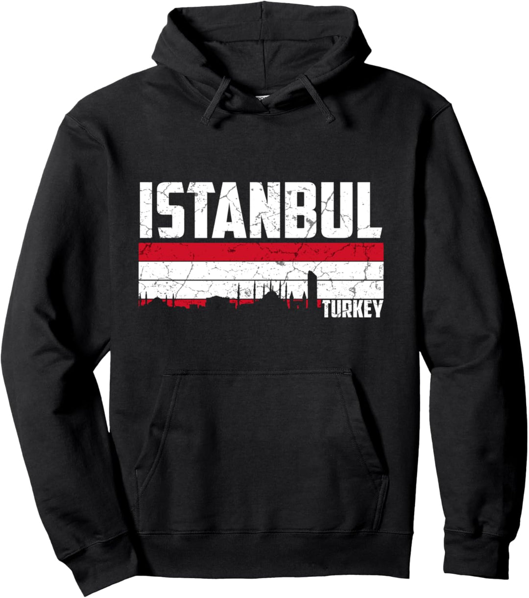 Mein Istanbul Skyline Heimat Stadt Souvenir Pullover Hoodie