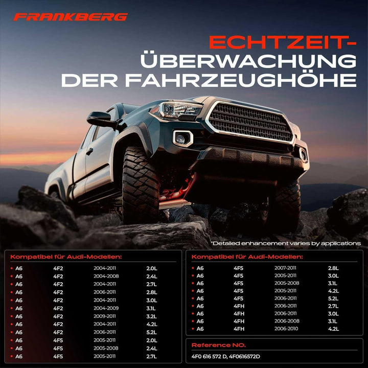 Niveausensor Luftfederung Hinten Rechts für A6 Avant Allroad 4F2, C6 4F5, C6 4FH, C6 2.0L 2.4L 2.7L