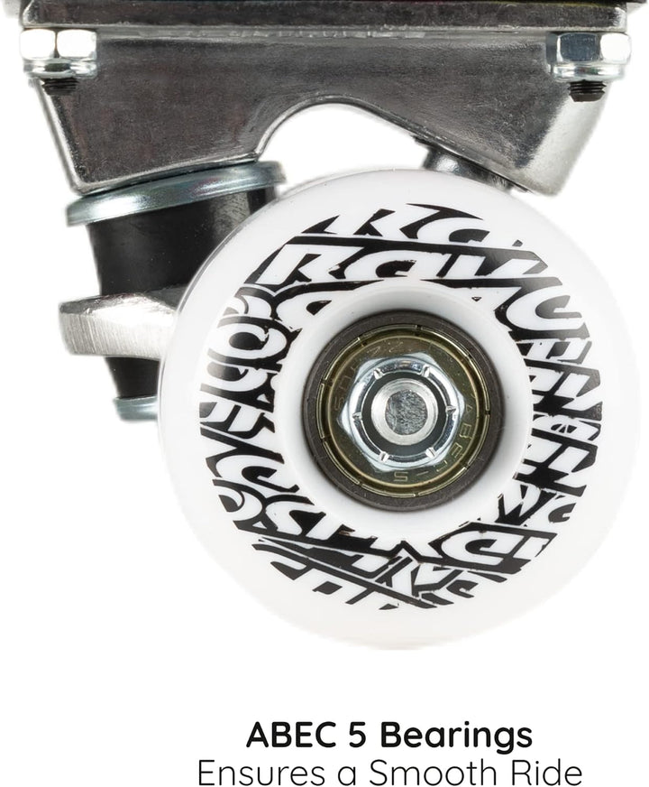 Osprey Absolute Anfänger Double Kick Trick Skateboard, 78,7 x 20,3 cm, Ahorndeck Mehrfarbig, Mehrfar