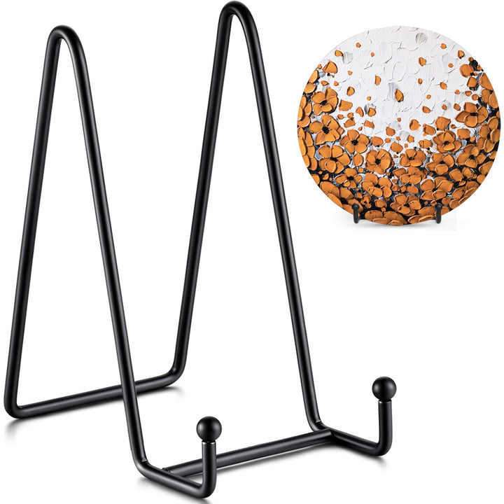 TR-LIFE Tellerständer für Präsentation, 15,2 cm + Metallrahmenhalter, Ständer, Bild, dekorative Tell