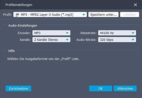 Audio Converter - MP3, Sound Dateien bearbeiten, konvertieren, umwandeln für Windows 11 / 10 / 8.1 /