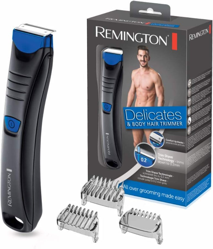 Remington Haartrimmer Intimbereich & Körper [hautfreundlich & sicher bis 0,2mm ohne Hautirritationen