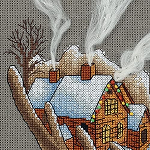 PANNA - Kreuzstich set - Weihnachtselch - ZM-7103 - Sticken erwachsene - Aida stoff - 33 x 28 cm - D