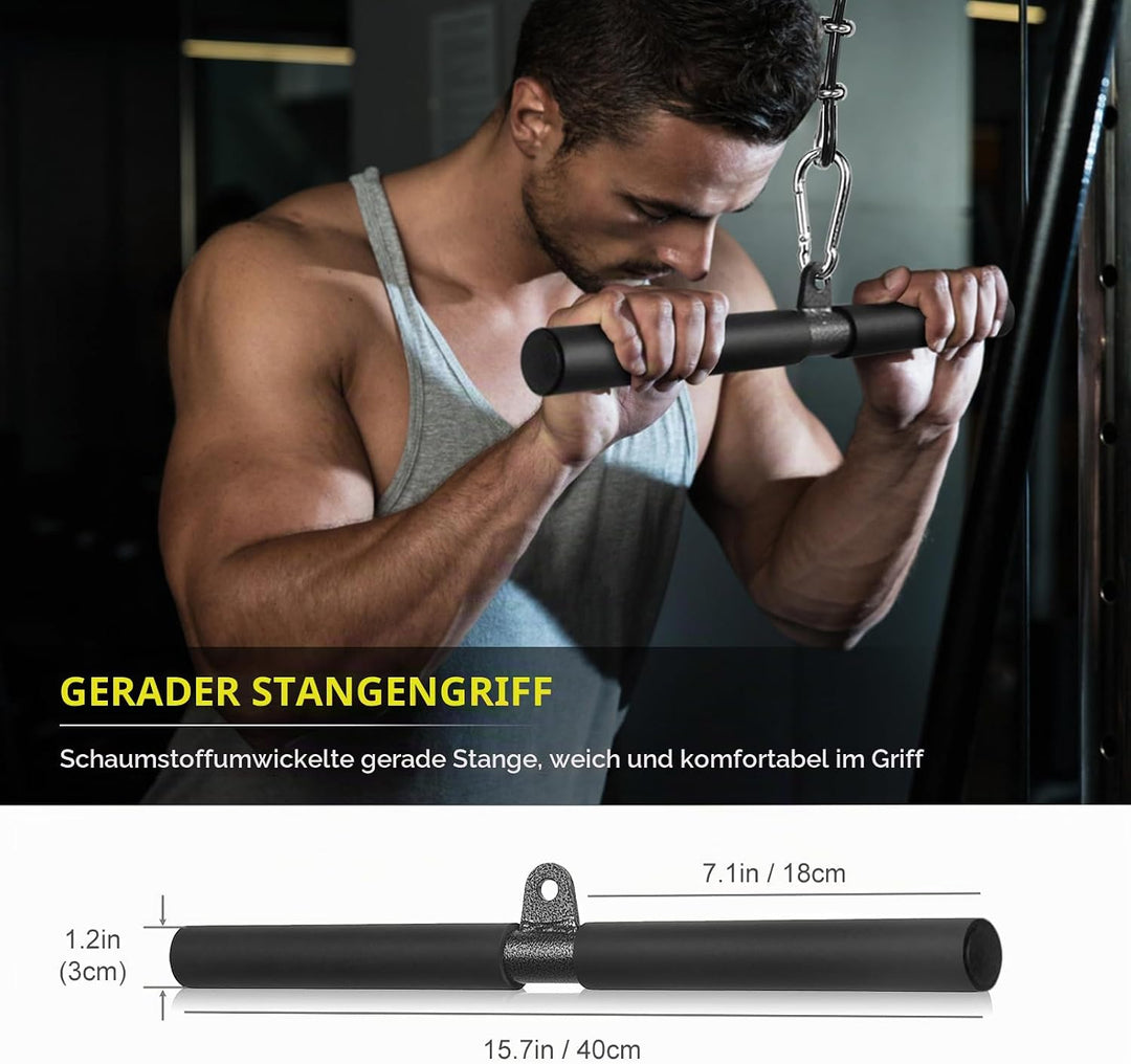 Kabelzug Fitness Latzug Gym Kabelsystem Latzug Fitnesssgeräte Kabelzug Pulley System Latzugmaschine