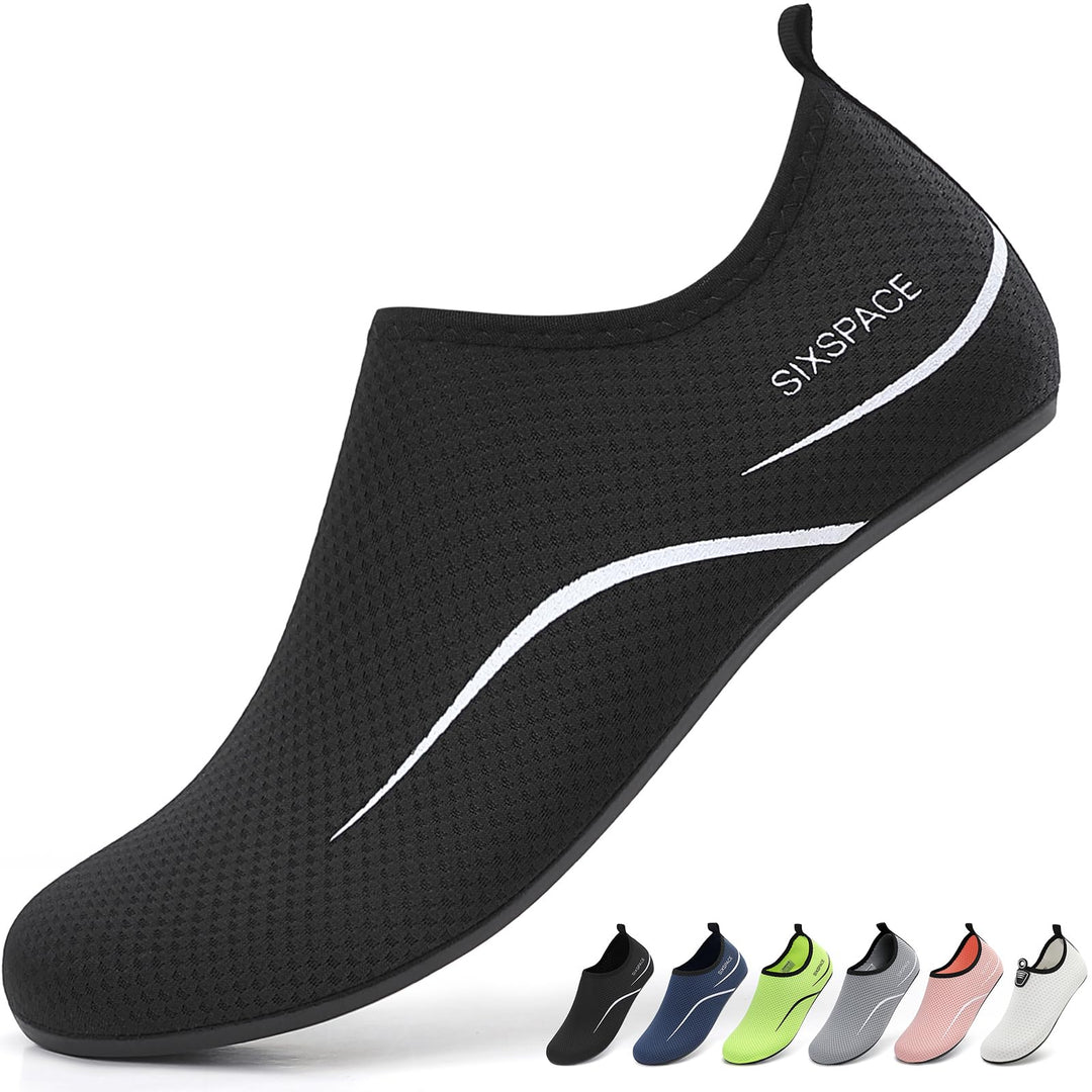 Sixspace Badeschuhe Wasserschuhe Strandschuhe Schnell Trocknend Schwimmschuhe Breathable Aquaschuhe