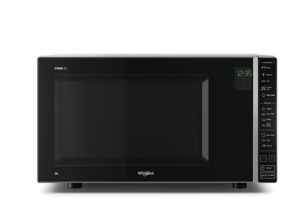 Whirlpool MWP 303 SB Kombination Grill und Mikrowelle / 900 W/ 30 L Garraum / Quartz Grill 1050 W /