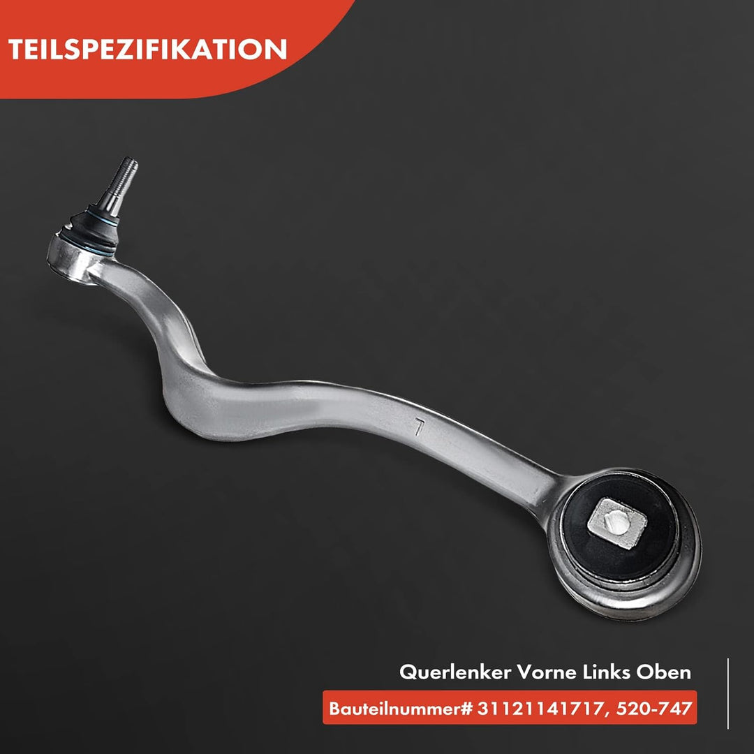 Frankberg Querlenker Radaufhängung Vorne Links Oben Kompatibel mit 5er E39 5er Touring E39 520 523 5