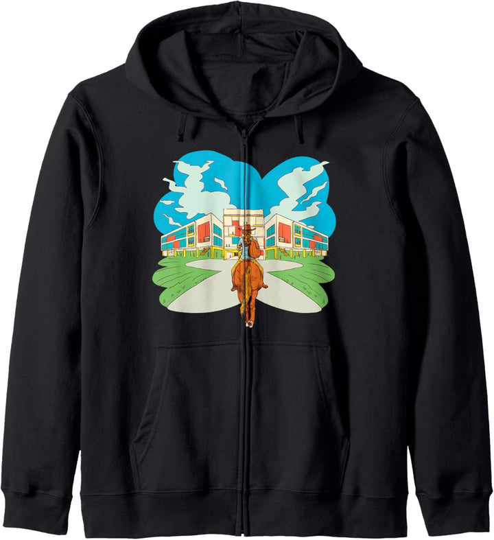 Pferd Mädchen Schule Kapuzenjacke