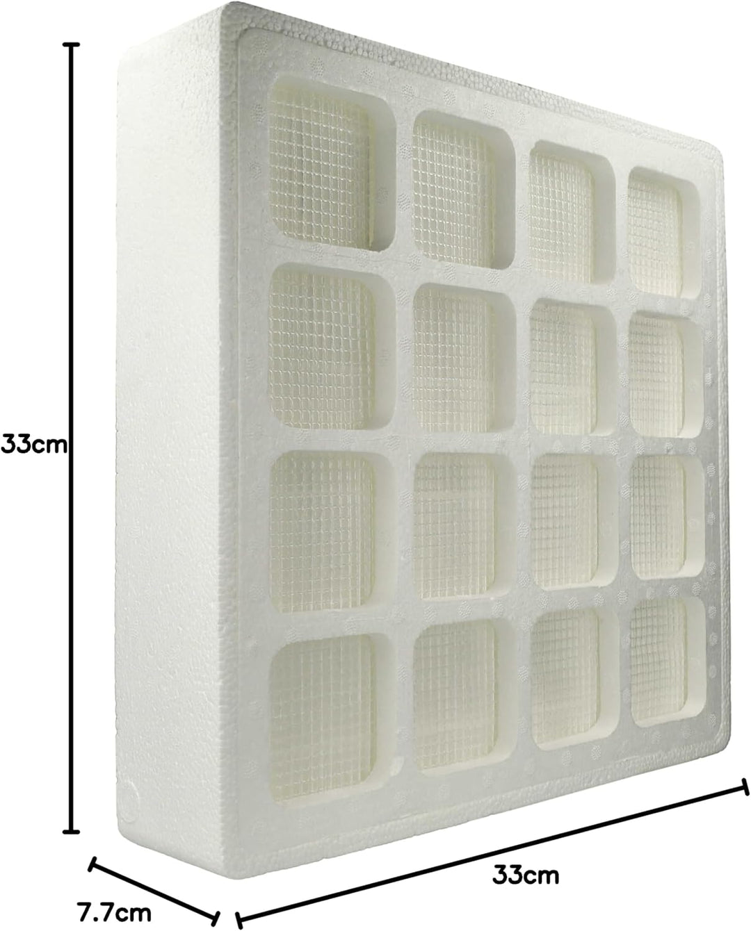 vhbw Vorfilter kompatibel mit IQAir HealthPro Allergen 100 Luftreiniger - Vlies/Kunststoff, Filterkl