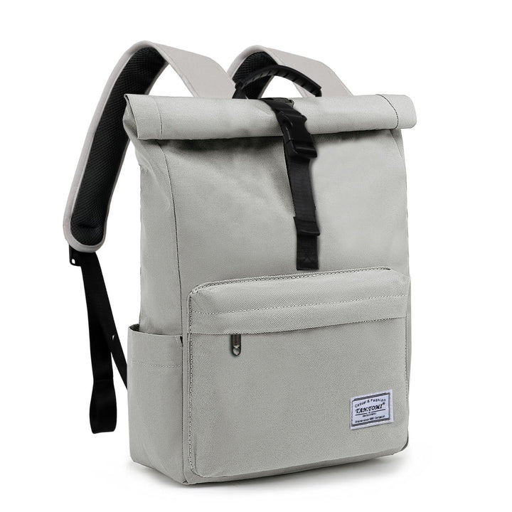 TANTOMI Rucksack Damen Herren, Rucksack Laptop Tasche 15,6 Zoll, Laptop Rucksack Damen Herren weit ö