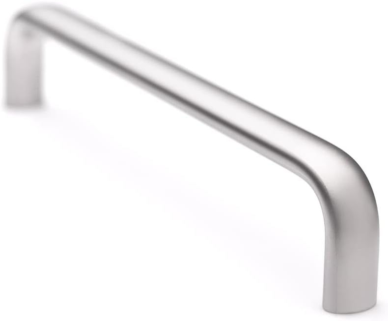 Ganter Normelemente GN 565.5-20-128-A-GS Edelstahl-Bügelgriff, silber, Bohrungsabstand: 128mm, Bohru