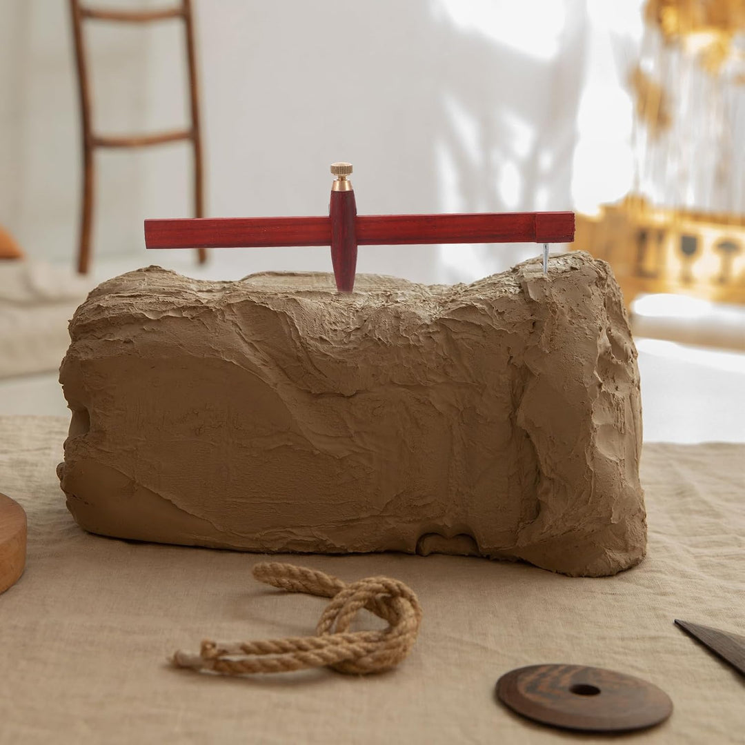 Verstellbarer Kreisschneider, Ton-Töpfer-Kompass-Messwerkzeug, Holz-Kreis-Räumnadel-Messlineal, Mess