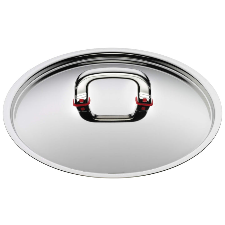 WMF Premium One Topfdeckel 24 cm, Metalldeckel mit Dampföffnung, Cromargan Edelstahl poliert, Cool+