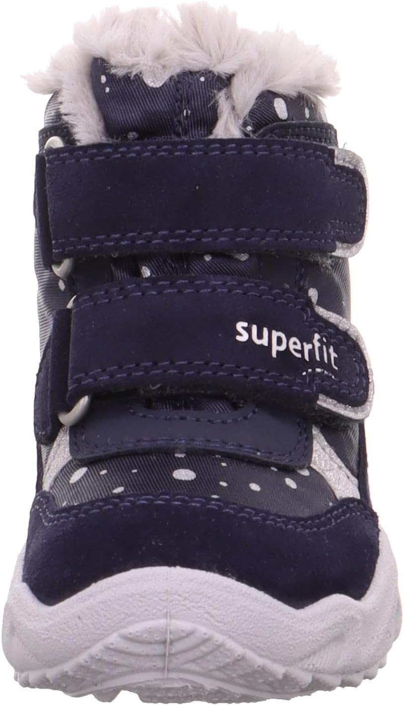 Superfit Mädchen Glacier Warm Gefütterte Gore-tex Schneestiefel 21 EU Weit Blau 8020, 21 EU Weit Bla