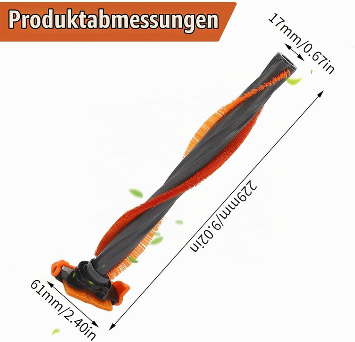 Staubsauger-Rollenbürste, Hauptbürste Reinigungsbürste Ersatzteile, Rollenbürste Ersatz Für Philips