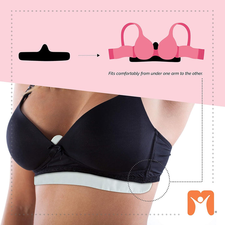 More of Me to Love- Baumwolle BH Einlage, 9er-Pack, schwarz, weiss, beige, medium Mittel - 9 Stück,