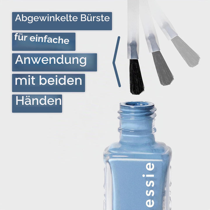 essie Schnelltrocknender Nagellack „expressie“, Vegane Formel ohne Inhaltsstoffe tierischen Ursprung