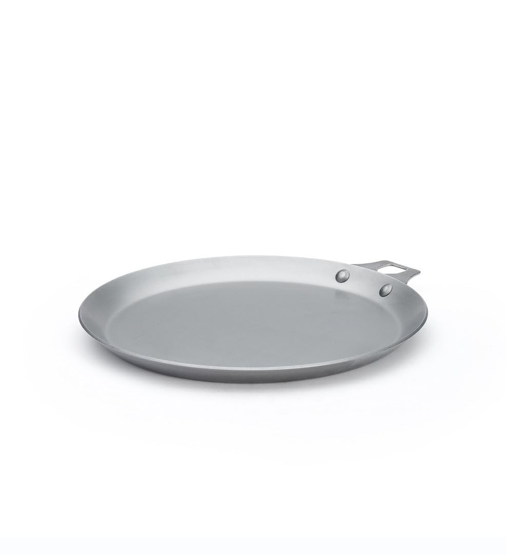 DE BUYER Crepe Pfanne, Edelstahl, silber, 26 cm, 27.9 x 20.1 x 10.9 cm