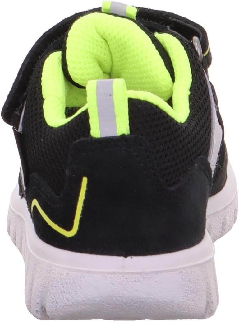 Superfit SPORT7 MINI Sneaker Gore-Tex 1-006200 Jungen 26 EU Schwarz Gelb 0010, 26 EU Schwarz Gelb 00