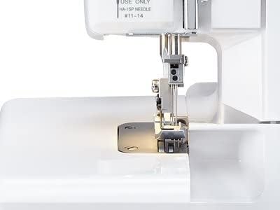 Janome 4 Faden Overlock 644 D - für Einsteiger entwickelt | professionelle Säume und variable Stichb