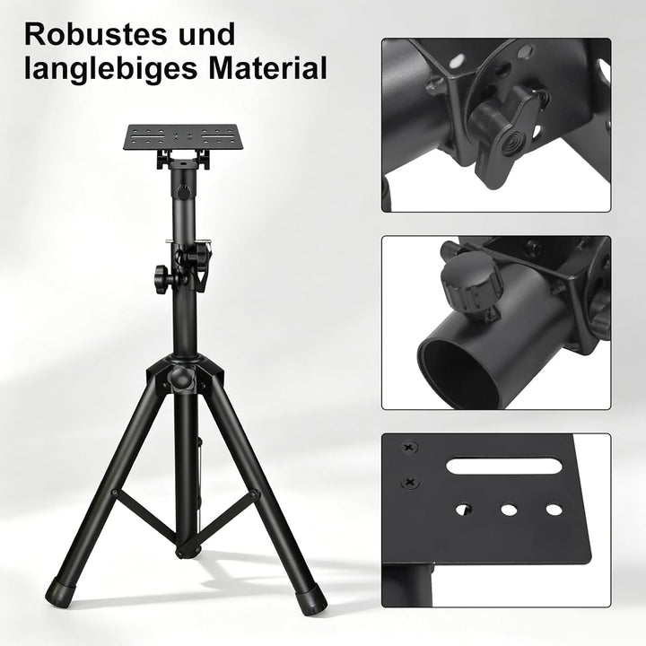 Lautsprecherständer-Adapter, Drehbare 35MM Metallhalterung Stativ, für DJ für PA Lautsprecher Stände