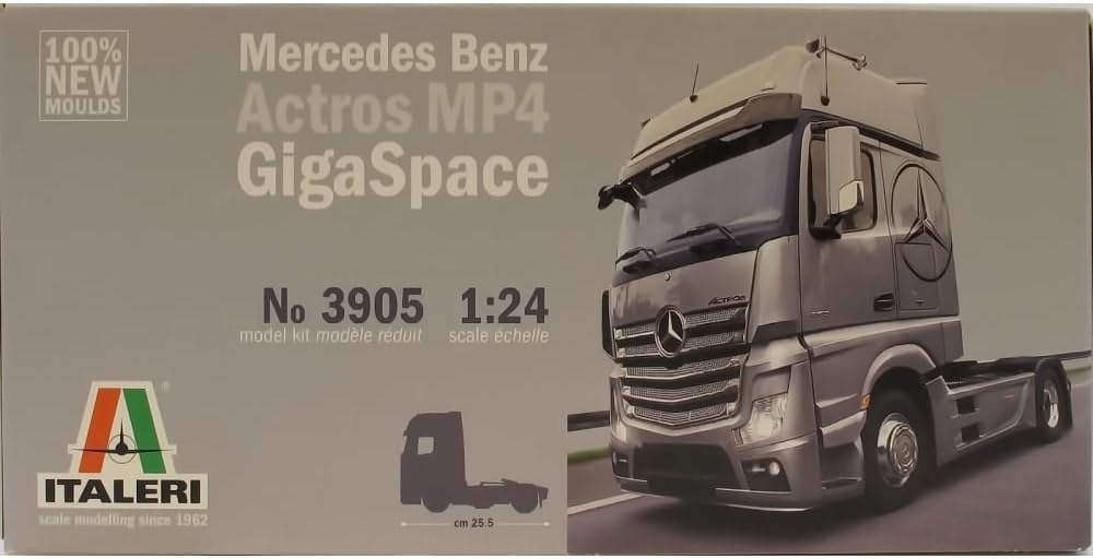Italeri 3905 510003905 Mercedes-Benz 1:24 Actros MP4 Gigaspace