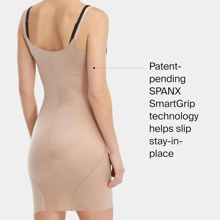 SPANX Shapewear für Damen Sculptant, Open Bust Full Slip (Regular und Übergrösse) S Foundation, S Fo