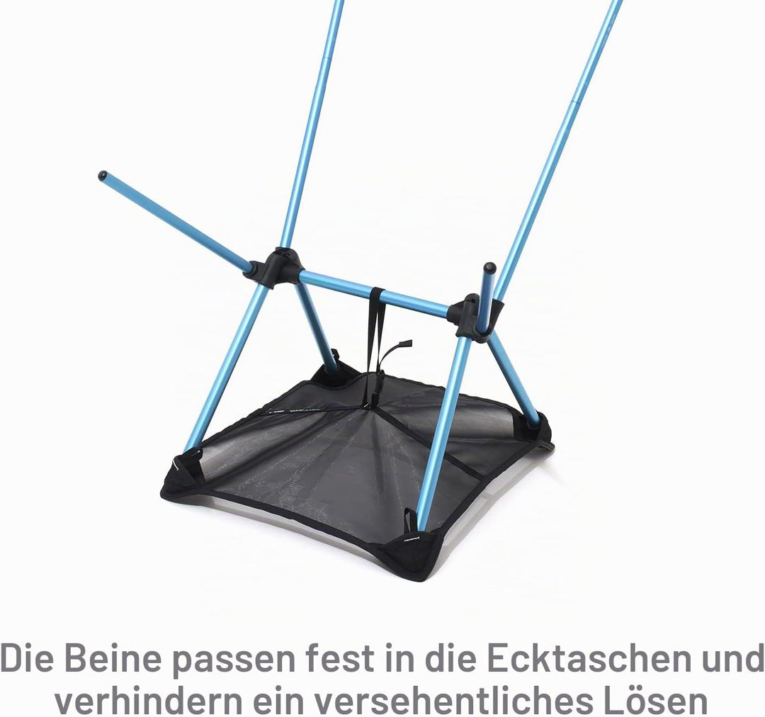 Helinox Ground Sheet | Dieses leicht verstaubare, unentbehrliche Zubehör hilft dabei, Stuhl am Einsi