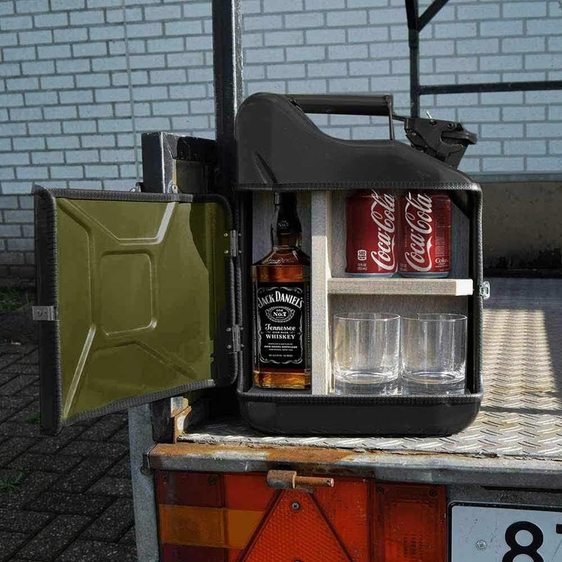 mikamax Kanister - Geschenkset - Getränkehalter - Weinlagerung - Weinlagerung - Vatertagsgeschenk -