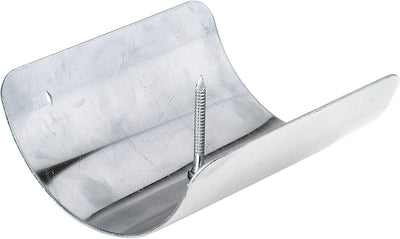 Alberts 205638 Pfostenkappe für abgerundete Holzpfosten | Edelstahl | 90 x 90 mm (Packung mit 2), 90