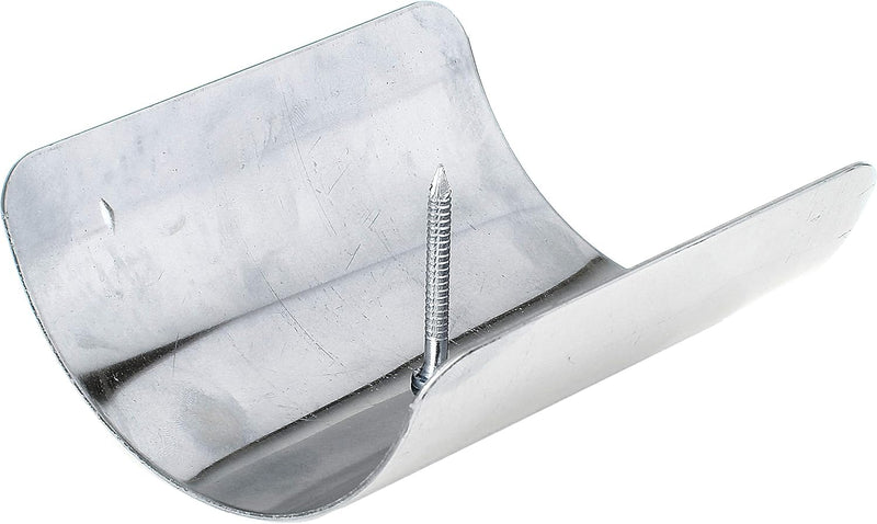 Alberts 205638 Pfostenkappe für abgerundete Holzpfosten | Edelstahl | 90 x 90 mm (Packung mit 2), 90