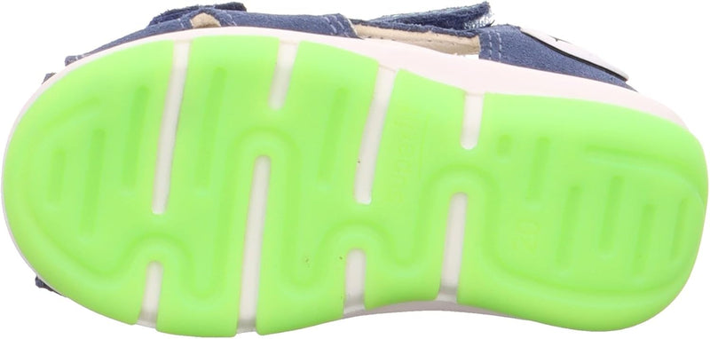 Superfit Baby Jungen FREDDY Sandalen 18 EU Blau Hellgrün 8020, 18 EU Blau Hellgrün 8020