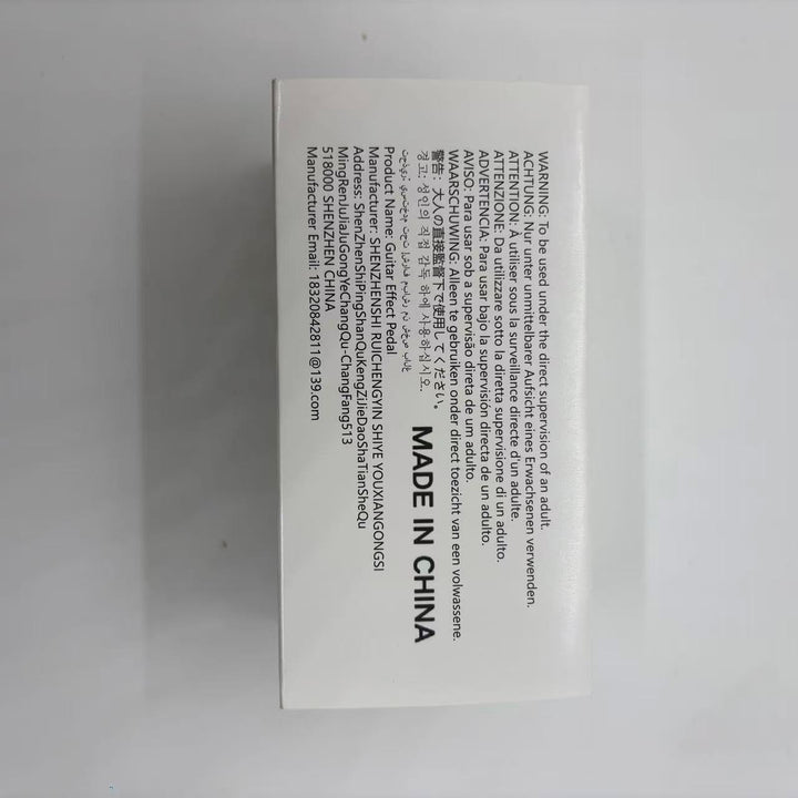 Analog Chorus Pedal - Warmes, Klares Chorus-Klang für Rock, Blues & Post-Rock | Metallgehäuse | True