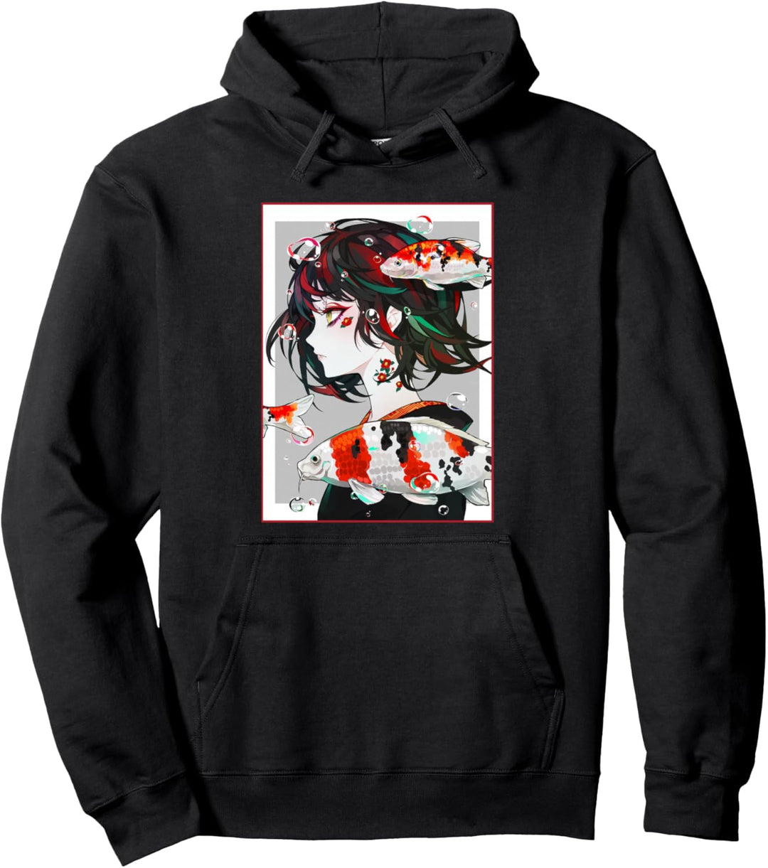 Anime Girl Japanisch Ästhetisch Anime Otaku Geschenk Pullover Hoodie