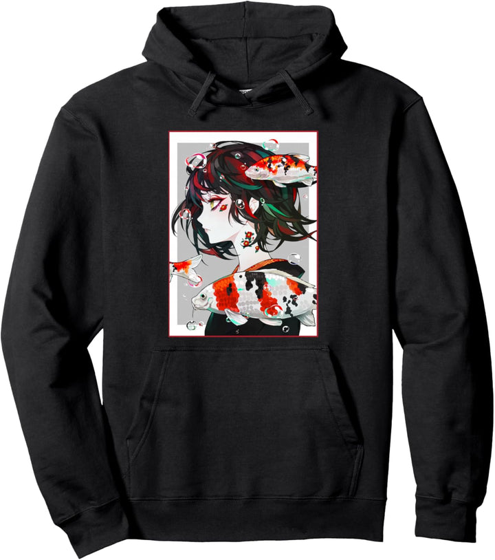 Anime Girl Japanisch Ästhetisch Anime Otaku Geschenk Pullover Hoodie