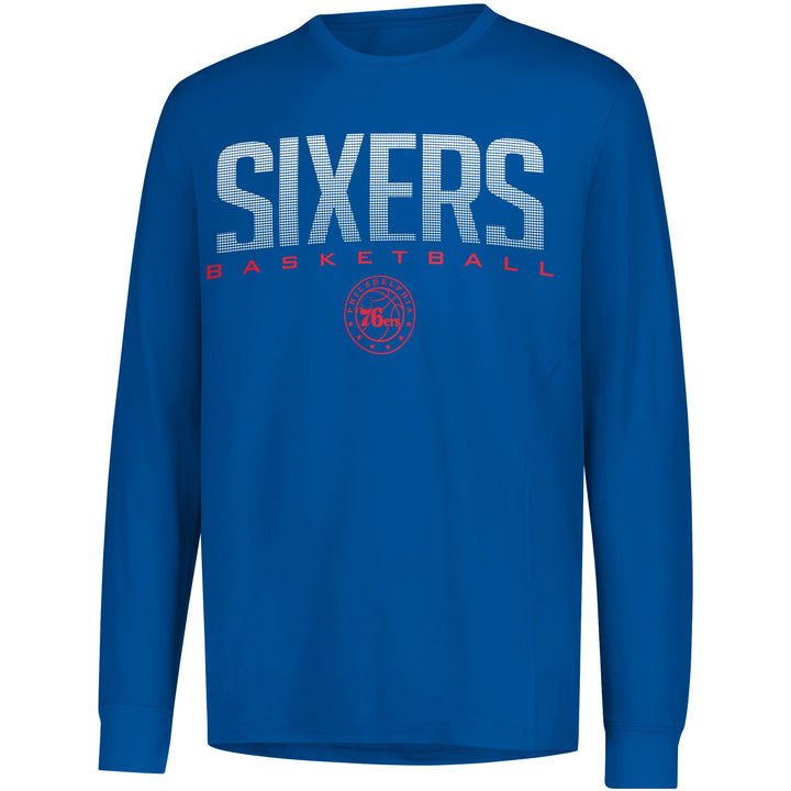 UNK NBA Herren T-Shirt Athletic Quick Dry Long Sleeve Tee Shirt VLM0291F-TC Philadelphia 76ers S Tea