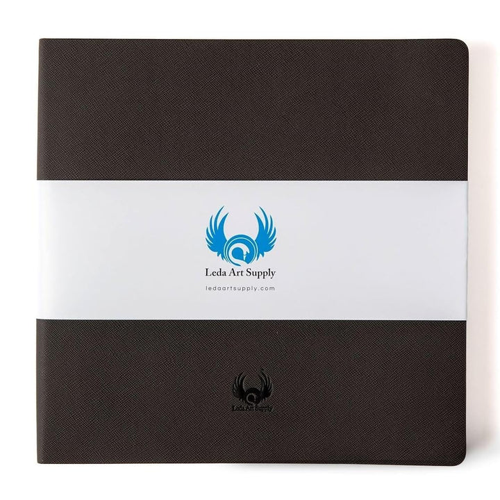 Quadratisches Skizzenbuch, 21,1 x 21,1 cm, flaches flexibles Skizzenbuch für Künstler, ideal für Tin